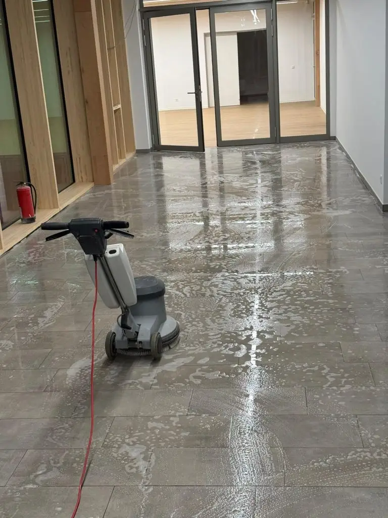 Fotoaufnahme einer Reinigungsmaschine.
